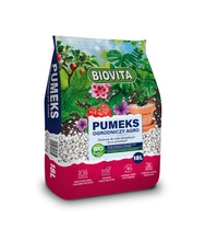 Biovita Volcanic Pumice 4-15mm 18L - maintains humidity and aerates the medium