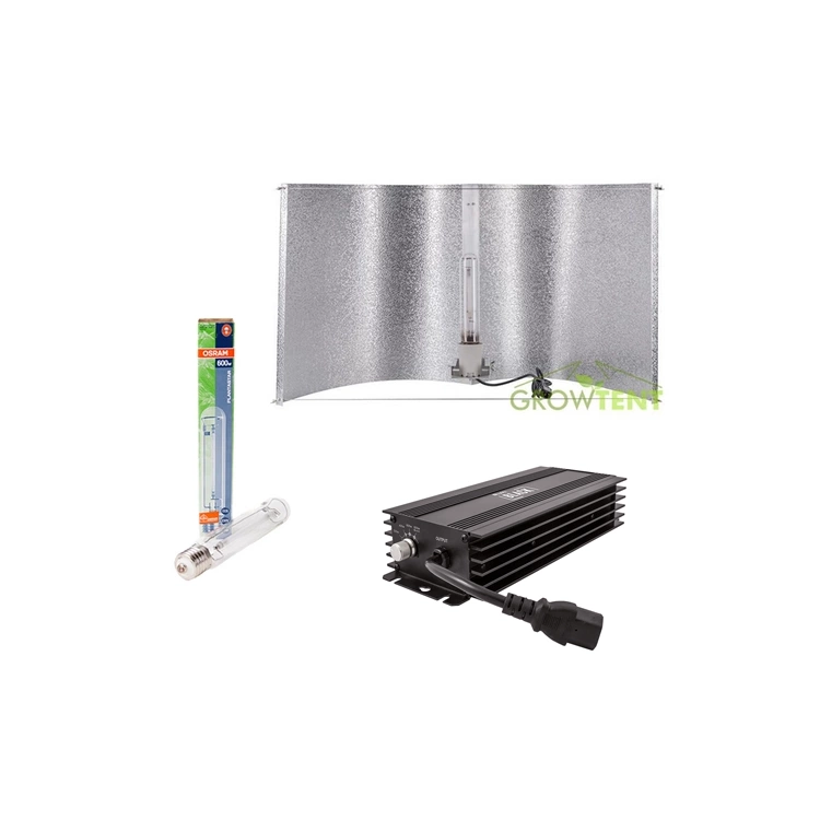 Complete Hps Set 600W ELECTRONIC BALLAST LUMii BLACK 600W Osram