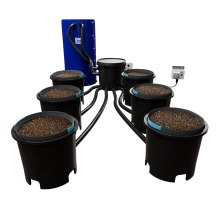 IWS Flood & Drain Trident 750L hydroponic system 48x 25L pots