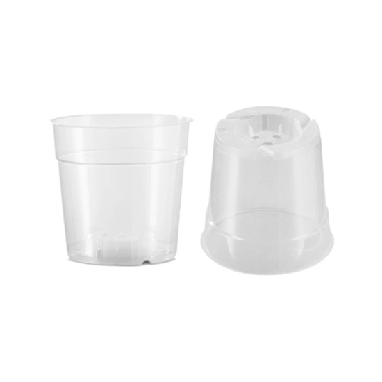 TEKU MCO 15 Orchid Pot 1,30L - transparent orchid pots fi 14,7cm