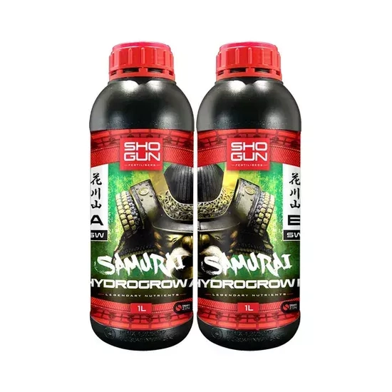 Shogun Fertilisers Samurai Hydro Grow 2x1L (A&B) Hard Water