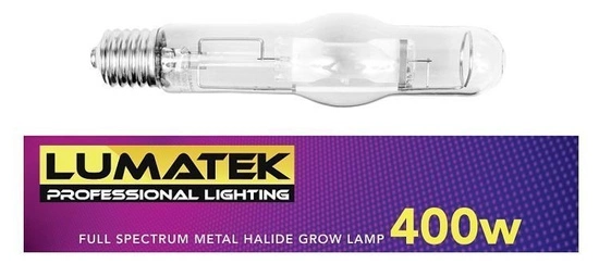 Bulb lamp MH Lumatek 400w - for the grow phase - 6400K