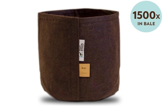 Growbag Root Pouch fabric pot 15x19cm 3,8L brown 1500 units