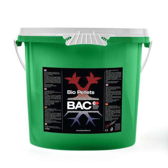 BAC Bio Pellets 4.5 kg - granulated organic soil and coconut fertilizer