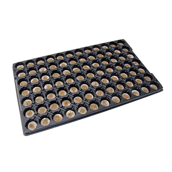 Jiffy 41 mm seed tray - for 60 peat pellets 52x31x2cm