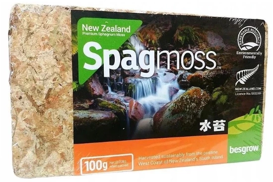 Besgrow New Zealand Sphagnum Spagmoss 100G 8L Premium moss