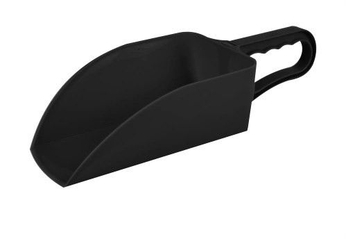 Herbgarden Garden Scoop - Flat Base Scoop up to 2kg | Black