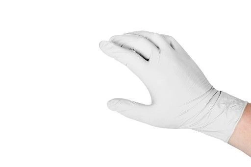 Latex gloves powdered size L 1 pair