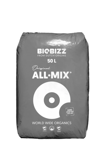 BioBizz soil All-Mix 50L - a mixture of soil, compost, worm humus and perlite (All mix)