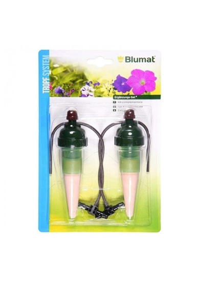 Tropf-Blumat drip with 3mm tube, 2 pieces