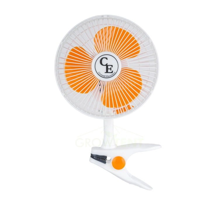 VENTILATORE CON TESTA OSCILLANTE CLIP ECO-FAN 25CM 23W - Grow Yard - Grow  Shop