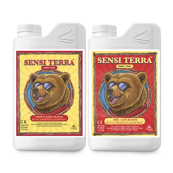 Advanced Nutrients Sensi Terra Part One/Two 2x1L | for growth and bloom