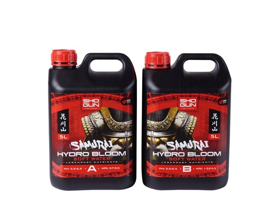 Shogun Fertilisers Samurai Hydro Bloom 2x5L (A&B) Soft Water