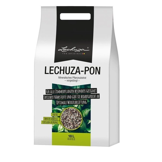 Lechuza-PON 18L - The high-quality pure mineral plant substrate alternative to soil