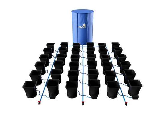 Autopot set 1Pot XL 36x flower pot 25L + tank Flexi Tank 750L