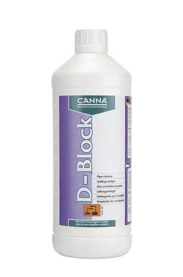 Canna D-Block 1l - cleans and prevents obstructions in drip and spraying systems