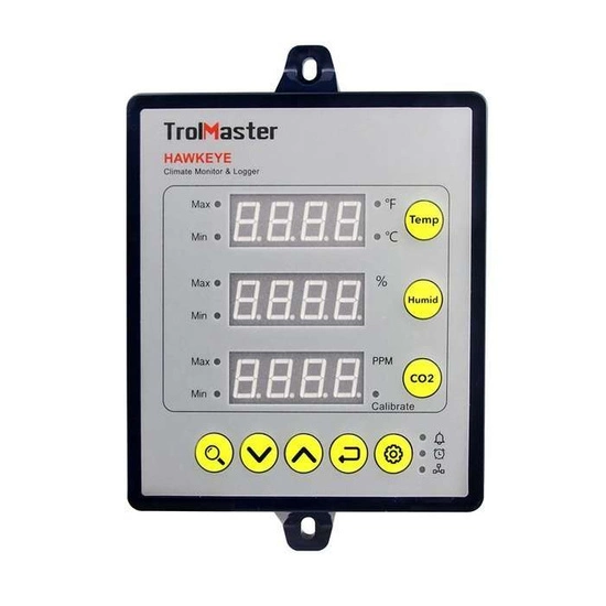 TROLMASTER HAWKEYE 3 IN 1 - temperature, humidity and CO2 monitor