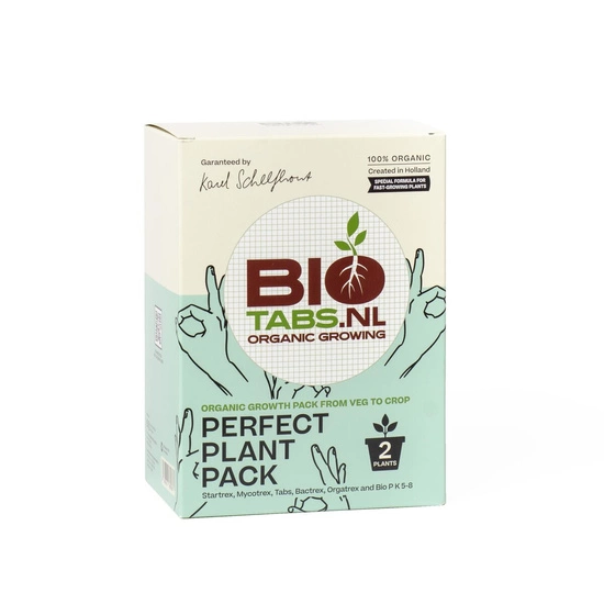 BIOTABS organic fertilizer set Perfect Plant Pack for growing 2 plants