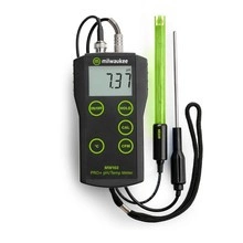 Milwaukee MW102 PRO+ 2-in-1 pH and Temperature Meter with ATC