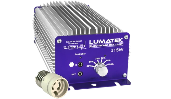 LUMATEK 315W CMH CONTROLLABLE BALLAST + E40 Adaptor