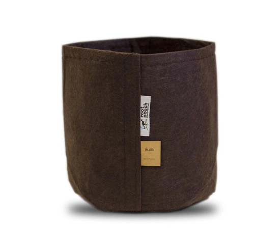 Growbag Root Pouch fabric pot 15x19cm 3,8L brown