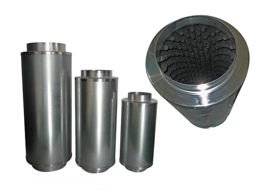 Acoustic Silencer, fi: 125mm, length: 47 cm 