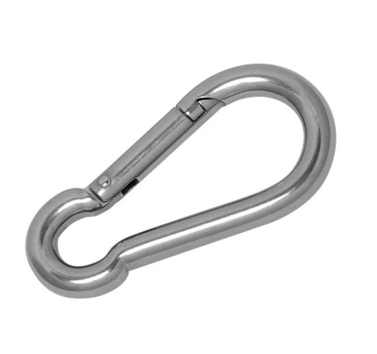 Carabiner / steel hook for fixing equipment 8x80mm