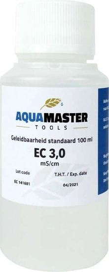 Aqua Master Tools - EC Calibration Solution 3.0 mS/cm 100ml 