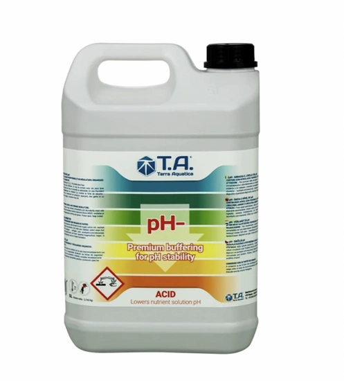 GHE Terra Aquatica pH down 5L regulator / Terra Aquatica Premium pH management 