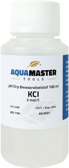 Aqua Master Tools - KCI Storage Solution for ph meters 100 ml