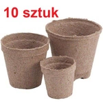 Peat pots Jiffy Pot for seedlings - 10 pcs, 10x9 cm