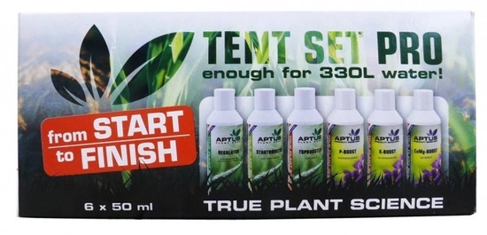 Aptus Tent Set Pro - a set of fertilizers for growth and flowering