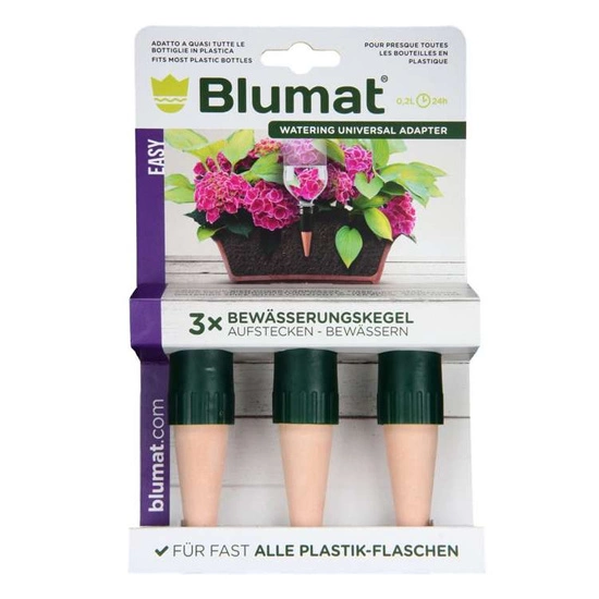 Blumat Automatic watering pots for potted flowers, 3 pcs.