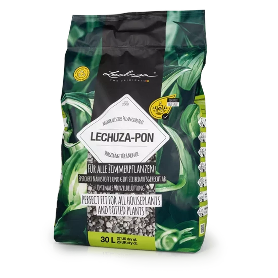 Lechuza-PON 30L - The high-quality pure mineral plant substrate alternative to soil