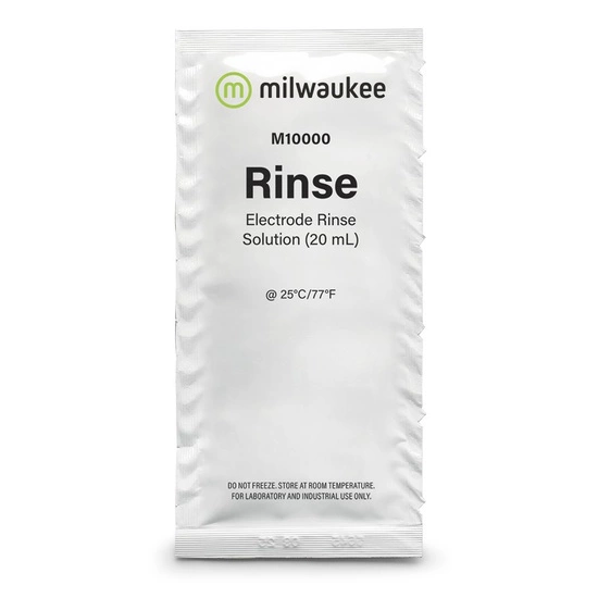 Milwaukee Electrode Rinse Solution Sachet 20ml M10000B 