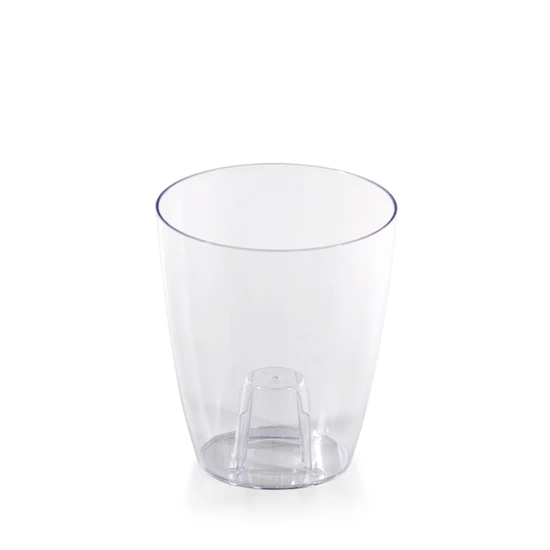 Prosperplast Coubi Orchid Pot 1,5L - transparent orchid pot fi 13,2cm