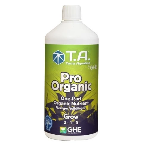 GHE Terra Aquatica Pro Organic Grow 1L - organic fertilizer for growth 