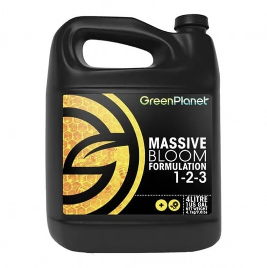 Green Planet Massive Bloom 1L - organic flowering nutrient that is enriched with all the vital micronutrients