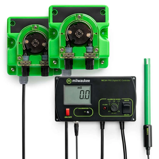 Milwaukee MC745 PRO Conductivity (EC) Controller and 2x Pump Kit