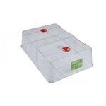 Ventilated plastic lid for Garland growing tray 57.5 x 39.5 x h15 cm