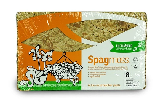 Besgrow New Zealand Sphagnum Spagmoss Classic 100G 8L Premium moss