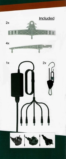 Secret Jardin Cosmorrow 4/5x20W LED power supply - for 4-5 lamps